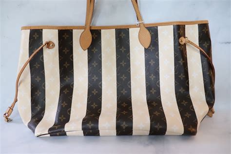 louis vuitton rayures neverfull gm.